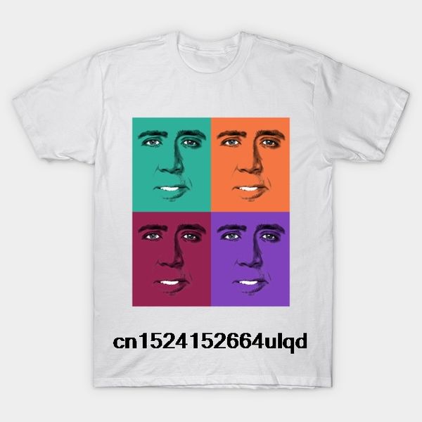 

100% cotton custom printed men john travolta pop art nicolas cage hoodie designers t shirts sweatshirt