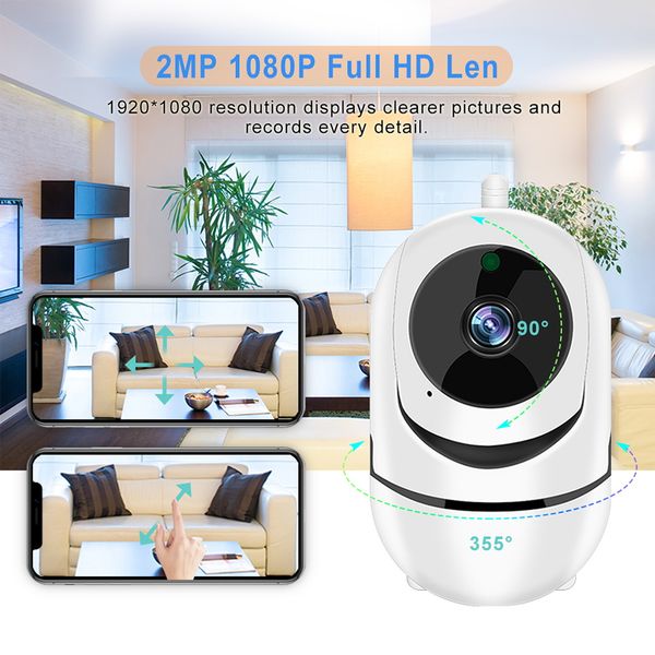 

home surveillance camera wifi smart network remote home hd monitor voice intercom camera baby monitor