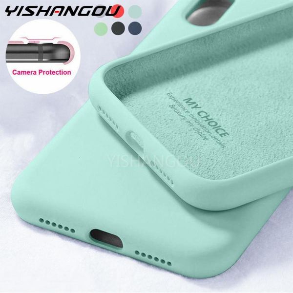 

qaliquid soft silicone case with thin color back cover for vip 12 11 pro max 6 6s 7 8 plus se 2020 x xs max xrlk