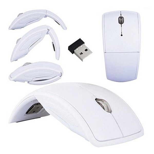 

mice 2.4g optical foldable wireless mouse cordless usb folding receiver1