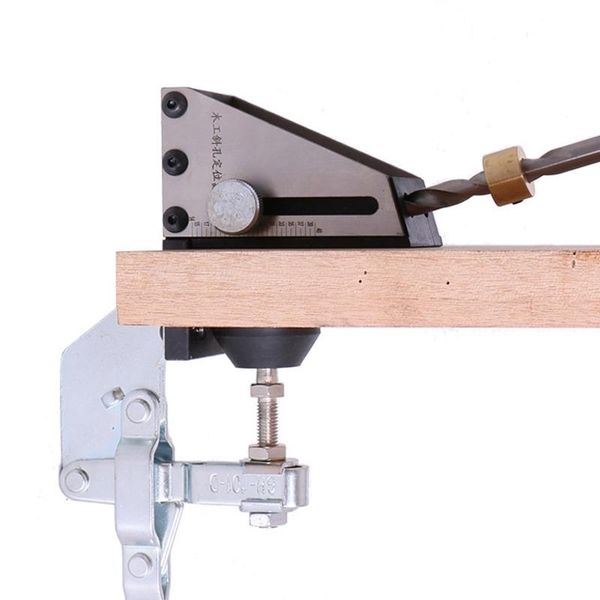 

woodworking drill oblique hole positioning tool set with scale