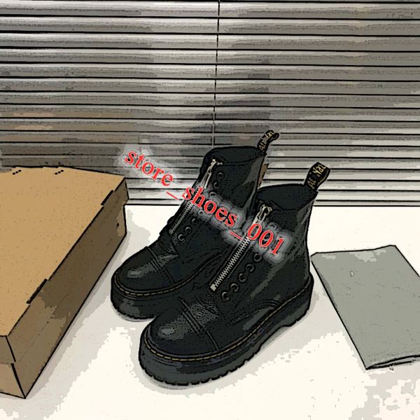

2020 new progettista women's boots genuine leather ankle boots women' martin boots girl's college style lace-up shoes waterpr, Black