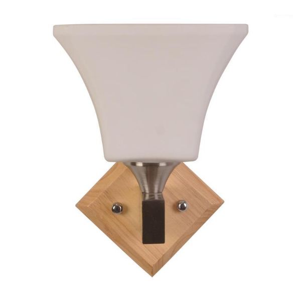 

2021 european craft wood products frosted glass tito lighting professional art china post post family room wall lamp1