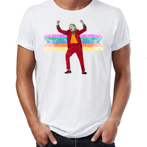 

men's t shirt joker pride lgbtq gay lesbian awesome illustration artwork printed tee sport hooded sweatshirt hoodie