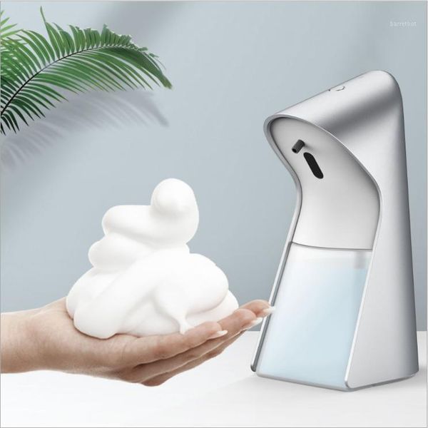

the new special shape five-speed automatic soap dispenser non-contact infrared sensor foam soap dispenser bathroom accessories1