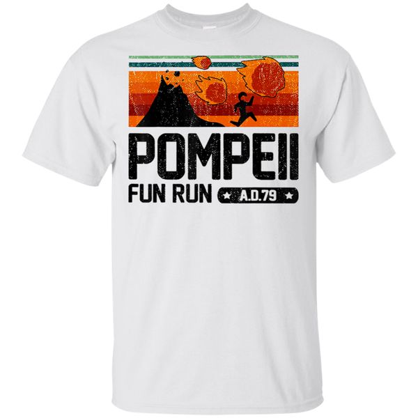

pompeii fun run 79 ad retro vintage white for men Â casual print fashion hoodie designers t shirts sweatshirt