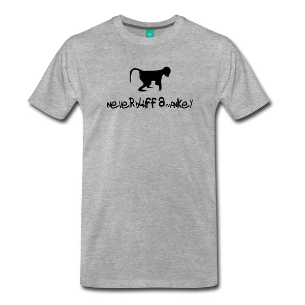 

never bluff a monkey poker men's t shirt new arrival male tees casual boy t shirt discounts sport hooded sweatshirt hoodie