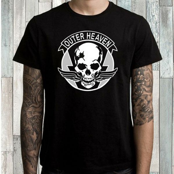 

metal gear solid outer heaven men's black size s m l xl 2xl 3xl loose fit hoodie designers t shirts sweatshirt