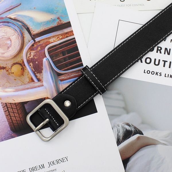 

корейских женщин квадратный dayfashion студент bf стиль корейских женщин ремень популярный универсальный декоративный широкий пояс wz9bw, Black;brown