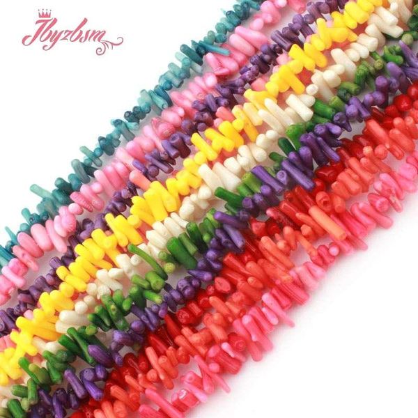

3-6x5-10mm irregular shape orm coral beads loose natural stone beads for diy necklace bracelet earring jewelry making 15" bbybgd