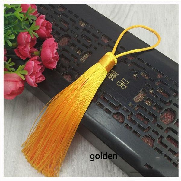 

12pcs lot 12cm tassel hanging rope silk fringe tassel decorative tassels for sewing curtains garment home decoration accessories h jllyis