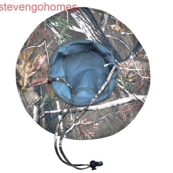 

sunscreen hat men and women leaf summer camouflage hat men and women sunshade fishing outdoor mountaineering big hat, Blue;gray