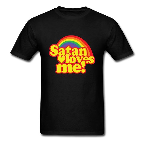 

sport vintage punk rock satan loves me tees shirts men famous brand design short sleeve guys teeshirts oversize