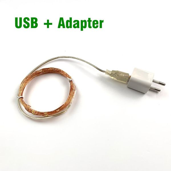 

2m 5m 10m 100 led strings copper wire battery operated usb christmas wedding garden party decoration led string fairy lights swy bbyuzy