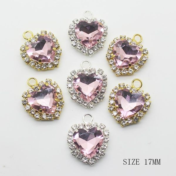 

zmasey сердце металлические кнопки 10 шт. / лот 17 мм блестящий розовый цвет швейная цветочная кнопка аксессуары лента карты отдых отдельные, Black