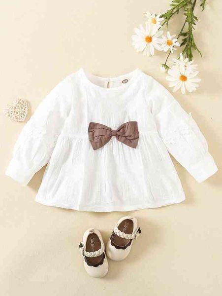 

baby bow front appliques she, Blue