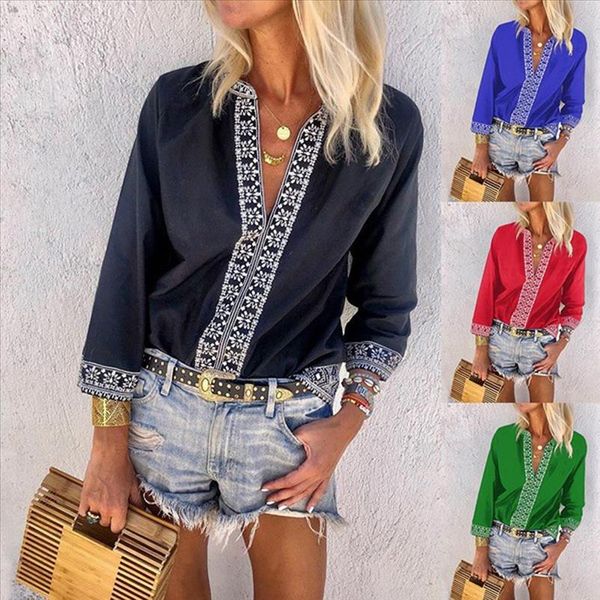 

womens blouse bohemia national style off shoulder beach sunscreen trumpet sleeves blouse summer casual blouse, White