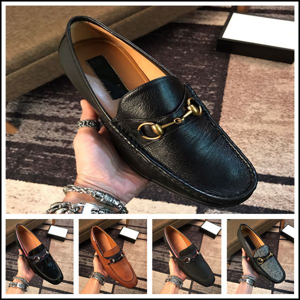 

italian mens dress shoes loafers luxury men party shoes coiffeur evening dress wedding shoes men formal sepatu pria kulit asli, Black
