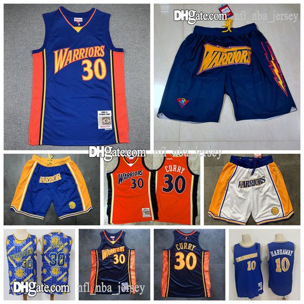 

vintage mens stephen curry mitchell & ness 2009-2010 jersey just don shorts golden 30 state stephen curry 10 tim hardaway basketball jerseys, Black;red