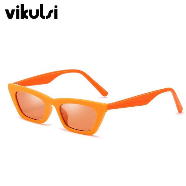 

2020 new brand designer uv400 cat eye transparent women vintage sun shades for glasses red female glasses orange sunglasses rrwfn, White;black