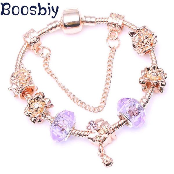 

charm bracelets european style fashion with daisy pendant for women diy bracelet jewelry gift, Golden;silver