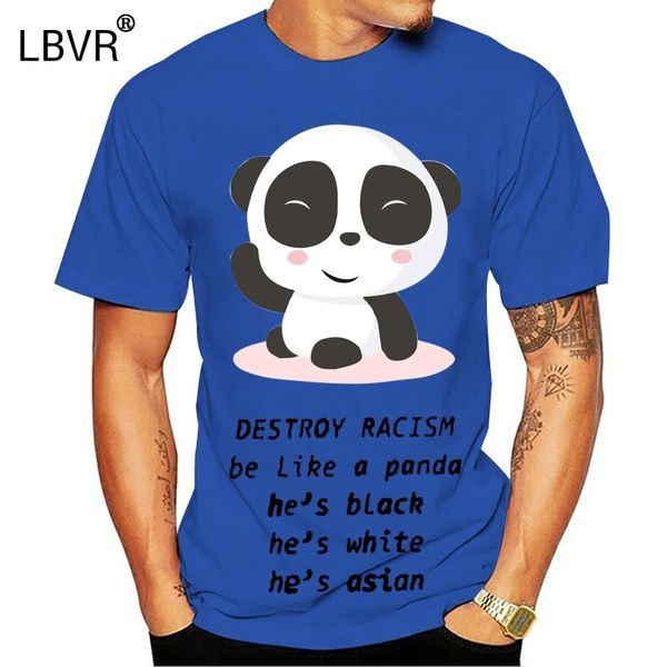 

the new panda destroy racism against racism men black casual for men plus size s 5xl female hiphop hoodie designers t shirts sweatshirt