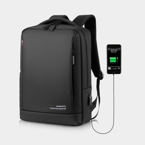 

защиты от угона рюкзак 15,6 дюймовый ноутбук bagpack женщины мужчины сумки usb зарядное устройство back pack путешествия водонепроницаемый п