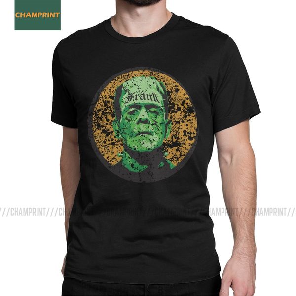 

men frank frankenstein tees short sleeve monster classic halloween karloff dracula horror round neck hooded sweatshirt hoodie men t shirt