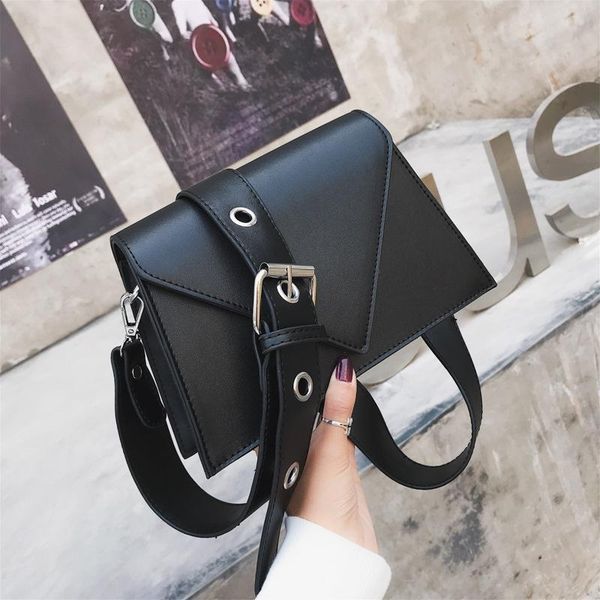 

fashion small flap designer wide belts women shoulder bags luxury pu leather crossbody messenger bag chic female purses 2020 sac