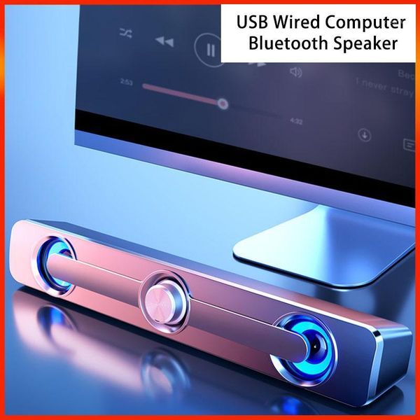 

combination speakers usb wired powerful computer speaker bass surround sound box outdoor waterproof support aux stereo subwoofer soundbar1