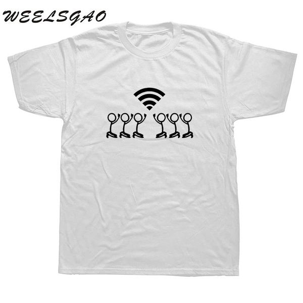

sport funny pray wifi t shirt men cotton o-neck summer style short sleeve novelty design wifi t-shirt tee