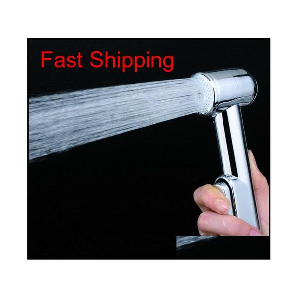 

shipping bathroom toilet hand held bidet shattaf cloth diaper sprayer, chrome bdhhc