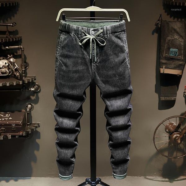

new winter cotton cowboy pants male han edition cultivate one's morality1, Blue