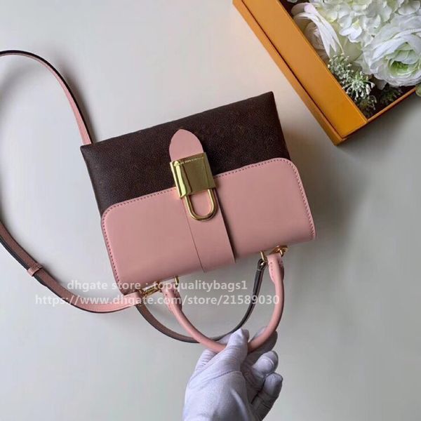 

sold fashion genuine leather m44141 handbag women luxurys designers shoulder bag classic letter crossbody bag n4