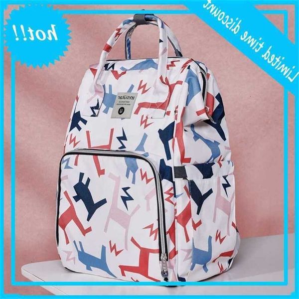 

multifunctional waterproof mother-baby handbag backpack fashion travel nappy luiertasse great capacity mummy carrier bag
