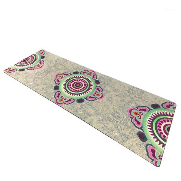 

new 183cm health quick drying non-slip yoga mat suede natural rubber exercise gym fitness sport pilates mat esterilla yoga1