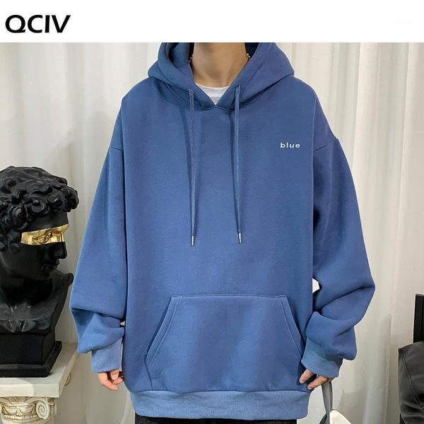 

men embroidery fleece hooded hoodies 2020 mens oversized korean harajuku sweatshirts 7 colors black oversized hoodie1