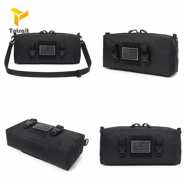 

outdoor bags totrait 1000d molle tactical waist bag waterproof sundries magazine for camping hiking climbing hunting accessories
