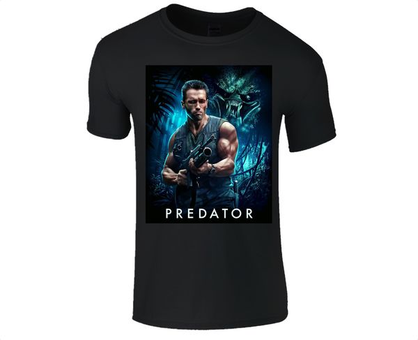 

predator arnold schwarzenegger poster alien avp mens xmas gift cool design 3d plus size hoodie designers t shirts sweatshirt