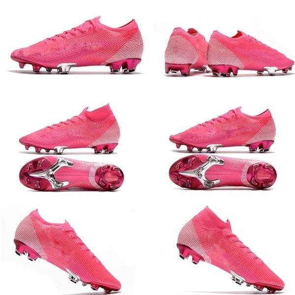 

fashion mens women soccer shoes mercurial elite njr fg soccer cleats neymar crampons de football boots scarpe da calcio size35-45