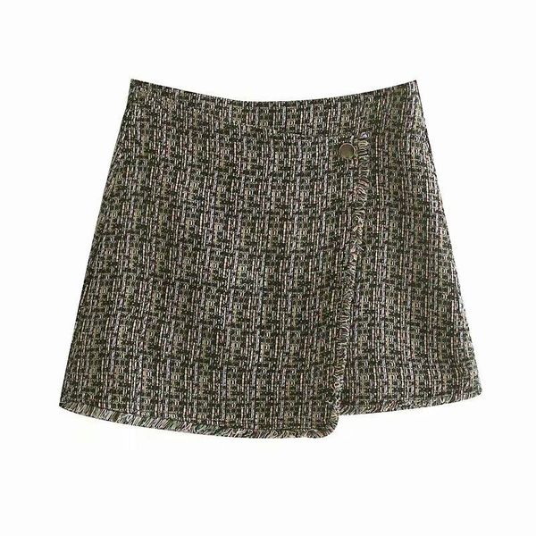 

skirts 2021 autumn women skrit multi button above knee skirt female fashion casual woman clothes, Black