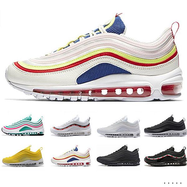 

air shoes og triple white running shoes og metallic gold silver bullet pink mens trainer women sports sneakers pcc8s