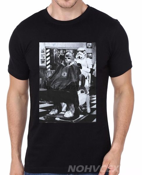 

men women t shirt stormtrooper chewbacca barber shop p tshirt fashion design print men cotton tee sport hooded sweatshirt hoodie