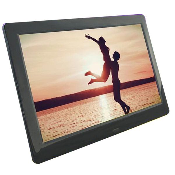 

ips 8 inch digital picture p frame full-view screen p 1280*720 clock calendar video player