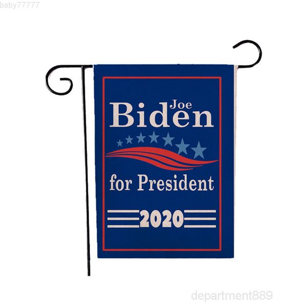 

a-45*30cm joe biden flags flax printed banner durable flag keep america great election supplies owb2628