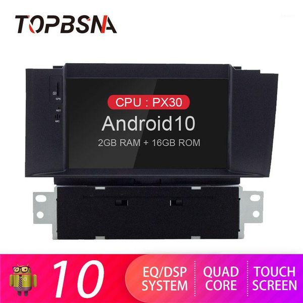 

car audio sna android 10 dvd player for c4 c4l ds4 2011 2012 2013 2014 2021 gps navigation 1 din radio stereo wifi rds1