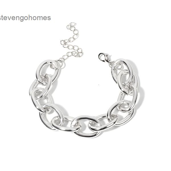 

exaggerated simple style 2020 chain bracelet jewelry accessories women, Silver