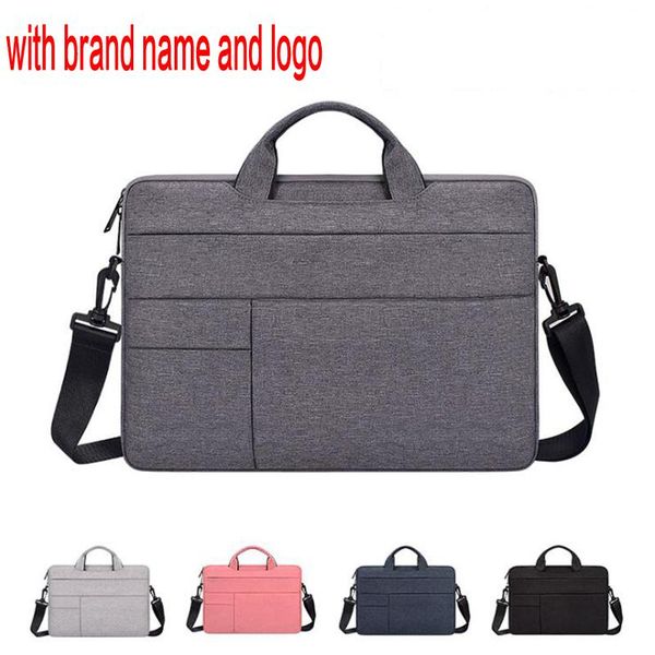 

business simple men waterproof bag nylon computer handbags portable zipper shoulder lapbag men shoulder lapblack r2+y4 qynf