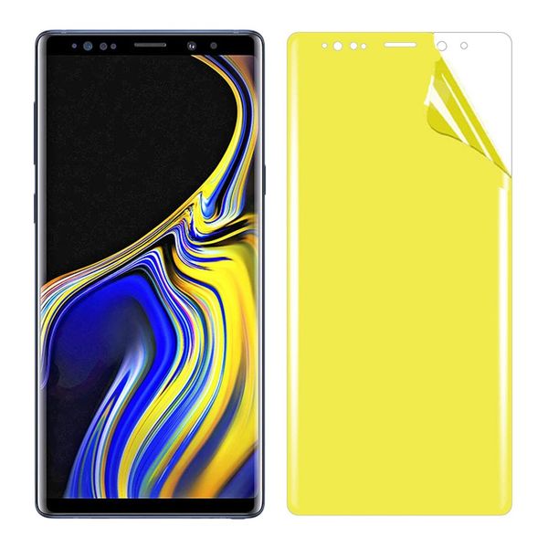 

for galaxy note 9 soft tpu full coverage front screen protector