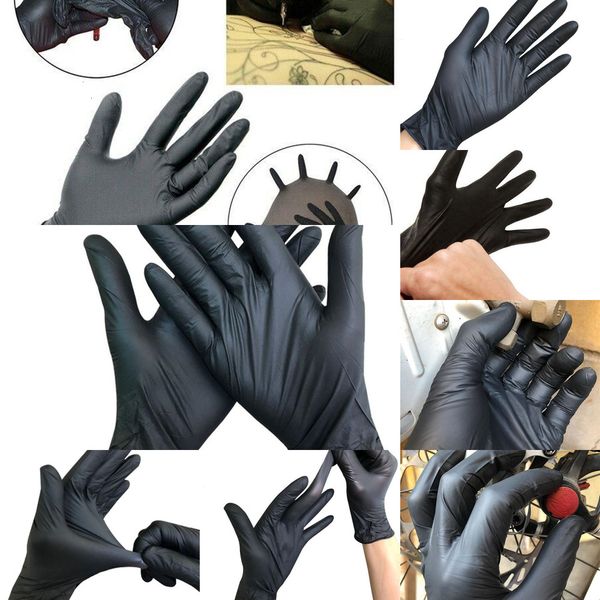 

disposable protective nitrile factory salon household rubber garden gloves universal for left and right hand dhe430outletvwac